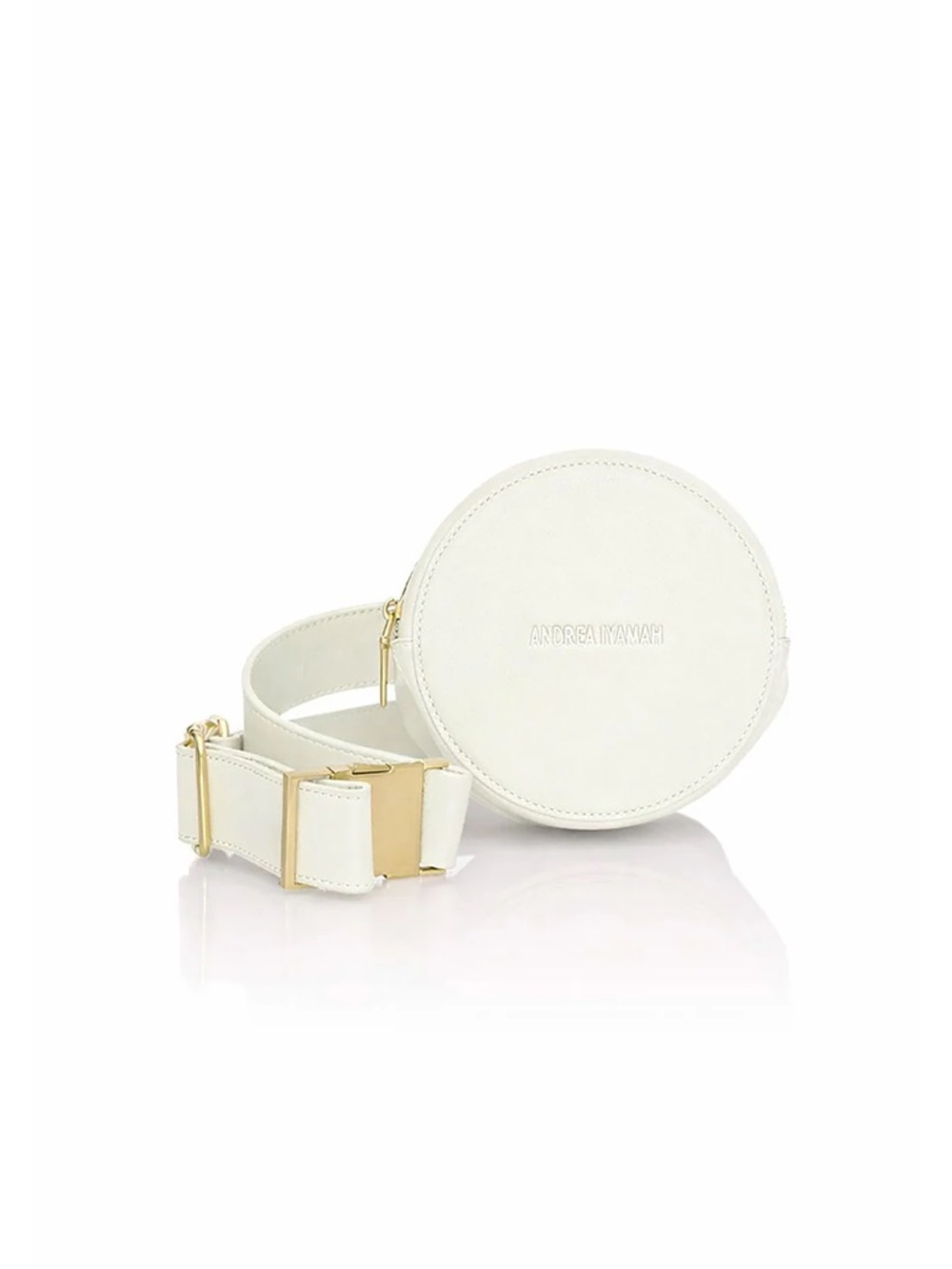 Andrea Iyamah DUN Ivory Round Detachable Fringe Belt Bag - Picture 3 of 16